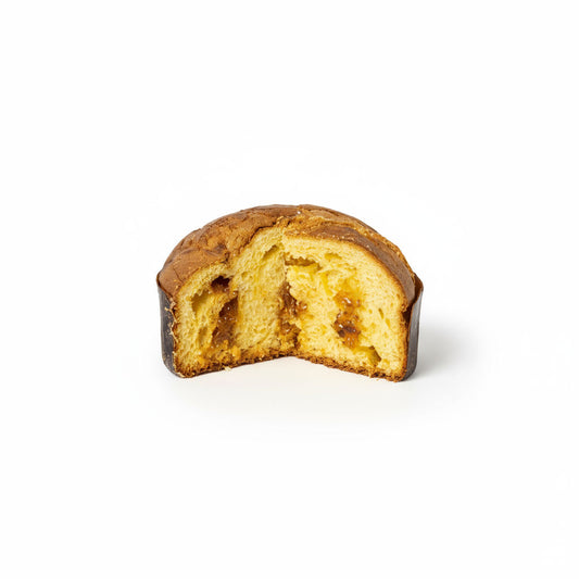 Panettone caramello salato incartato a mano