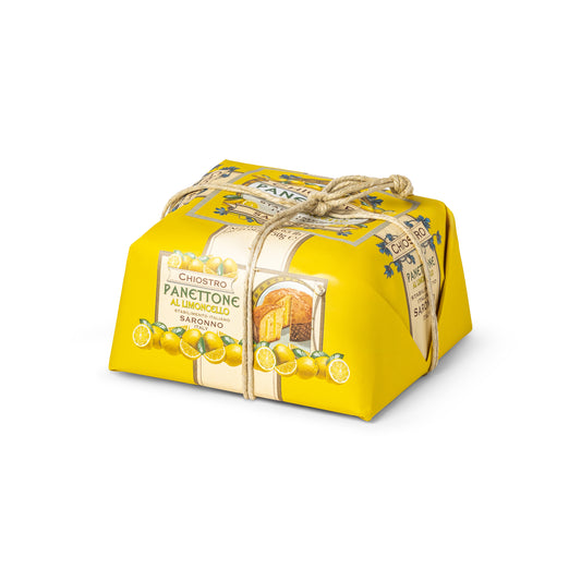 Panettone limoncello incartato a mano