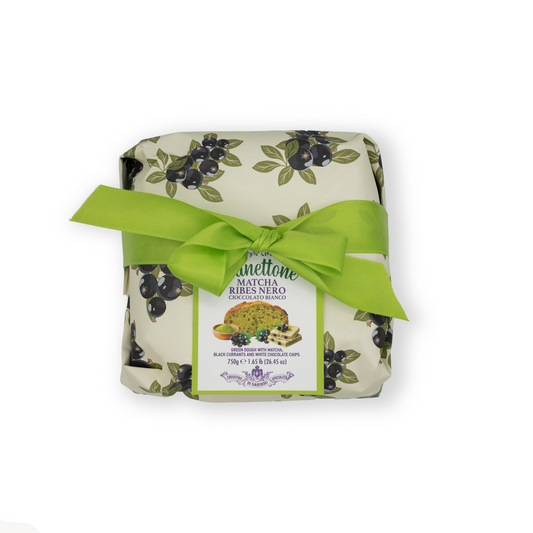 Panettone The Matcha, Ribes nero e Cioccolato bianco