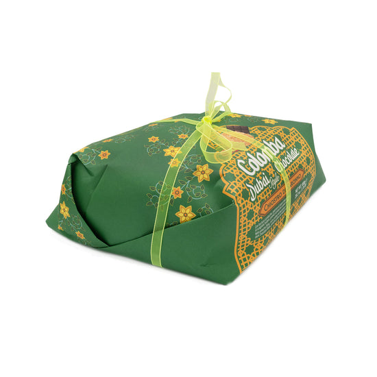 confezione incarto colomba dubai chocolate