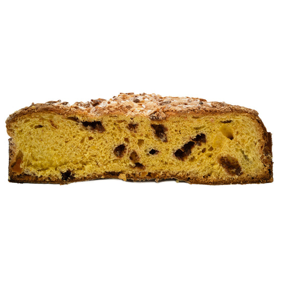 Colomba con gocce cioccolato caramello albicocca candita