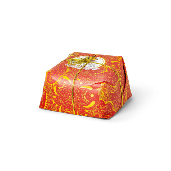 Panettone classico sinfonia incartato a mano
