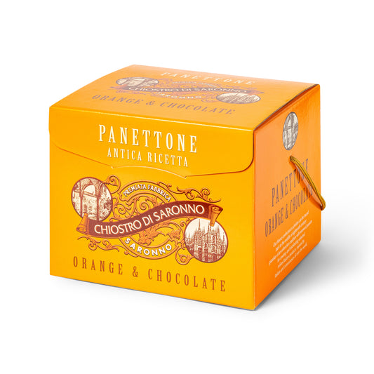 Panettone arancia e cioccolato elegance gift box