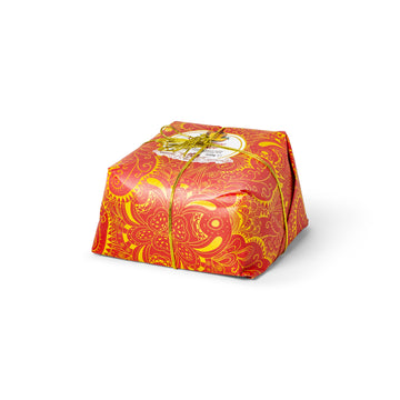 Panettone classico sinfonia incartato a mano