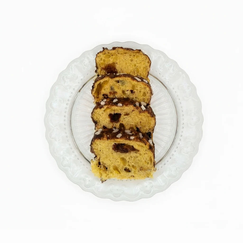 fetta pan del chiostro tre cioccolati