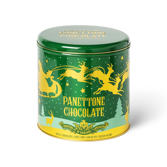 panettone cioccolato artigianale latta renne