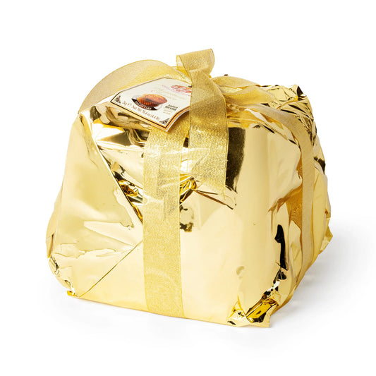 panettone classico incarto oro